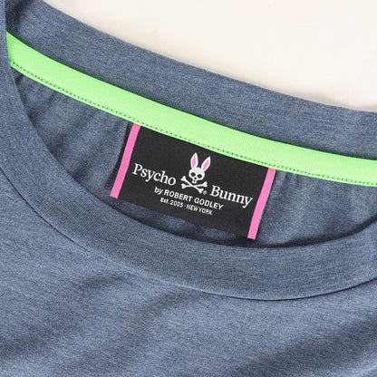 グラフィック メランジ ロングスリーブ Tシャツ (121567 CSS585)