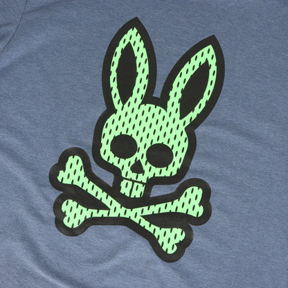グラフィック メランジ ロングスリーブ Tシャツ (121567 CSS585)