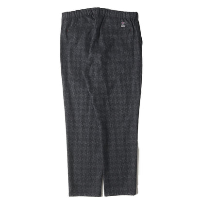 ネップ ストレッチ シルク混ウール トラウザー イージー パンツ (291206 P129S)