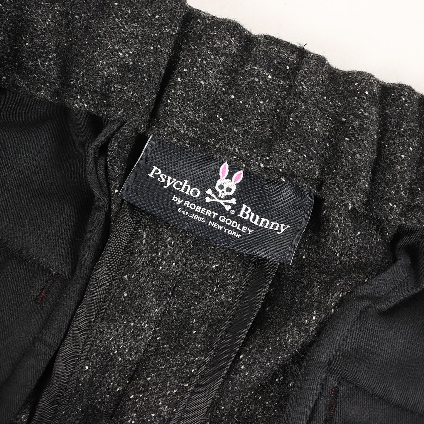 ネップ ストレッチ シルク混ウール トラウザー イージー パンツ (291206 P129S)