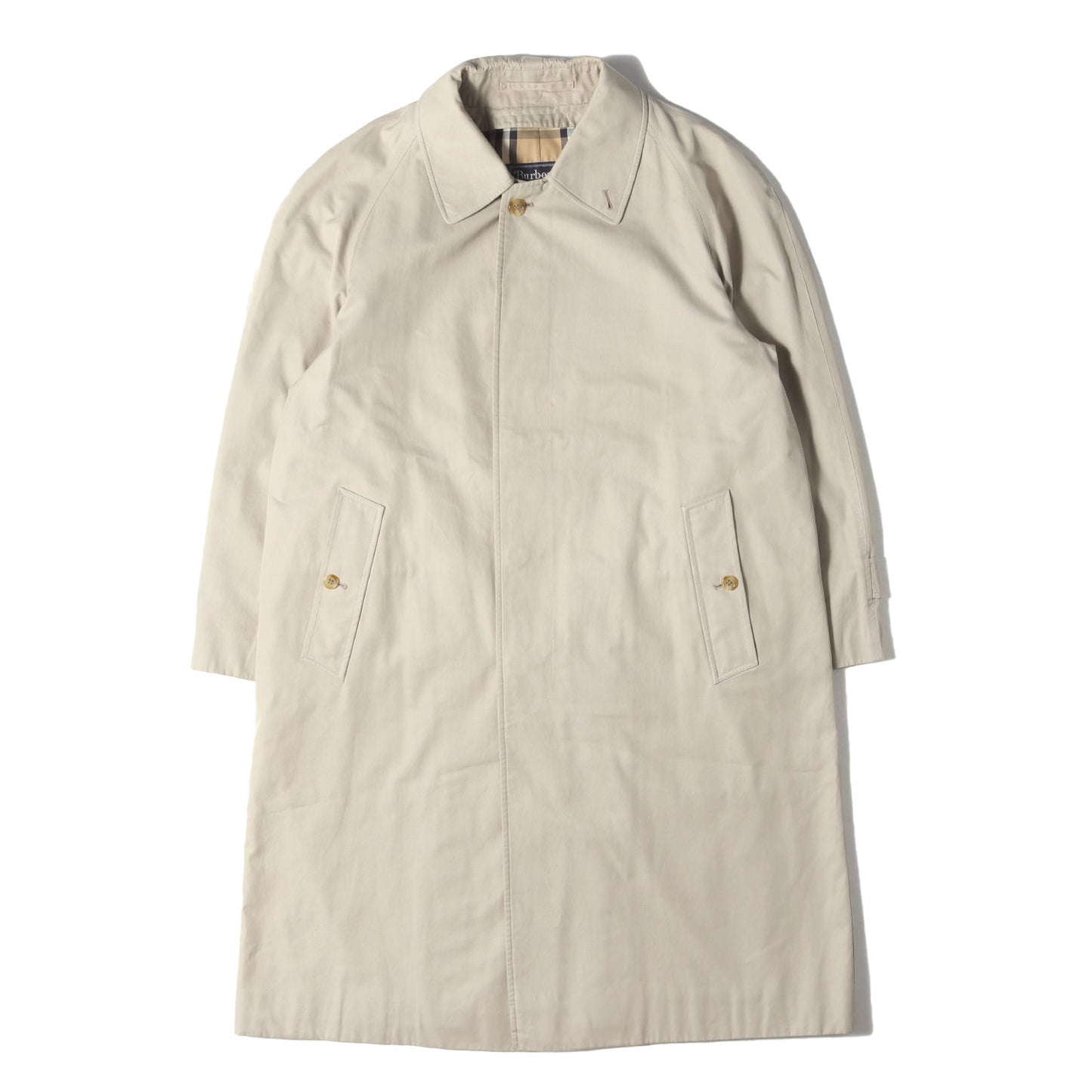 コットン ステンカラー コート / MADE IN ENGLAND