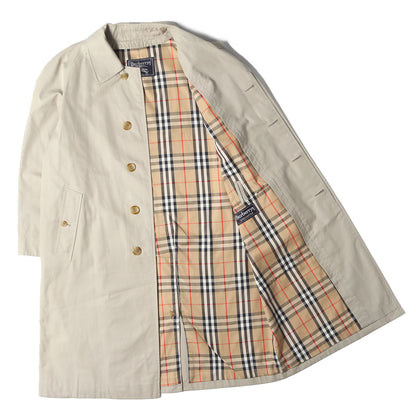 コットン ステンカラー コート / MADE IN ENGLAND