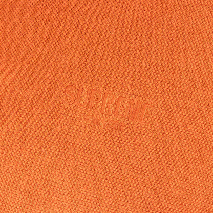 ロゴ刺繍 ワッフル コットン ニット セーター (Pique Crewneck)