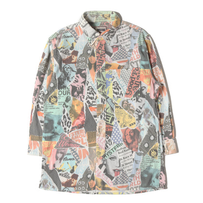 ALKING HYS総柄 7分袖 シャツ