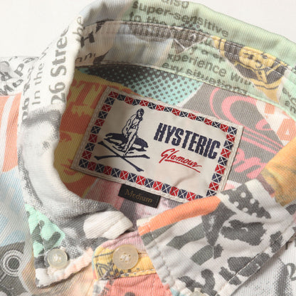 ALKING HYS総柄 7分袖 シャツ