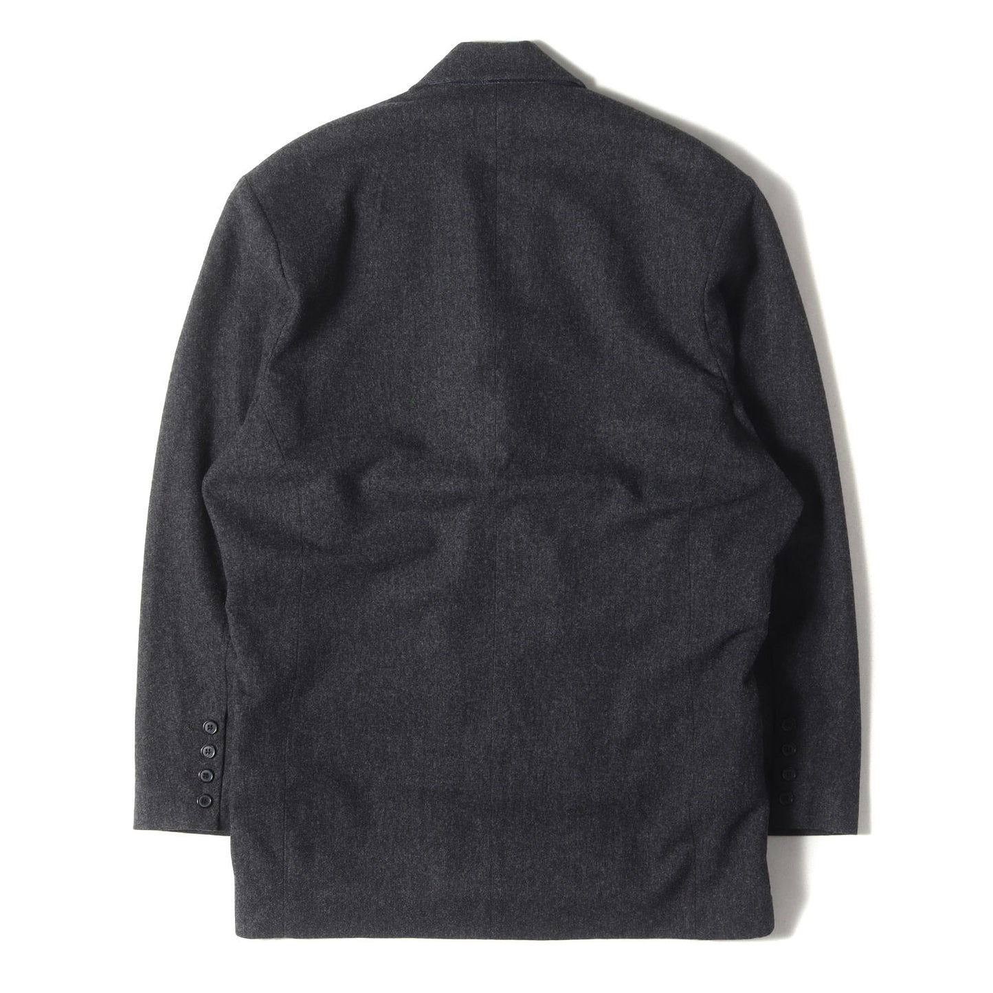 21AW ダブルブレスト フラノ 4B テーラード ジャケット