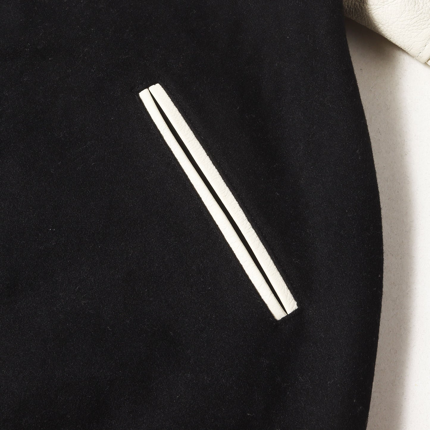 スリーブレザー メルトン スタジャン (3142020)