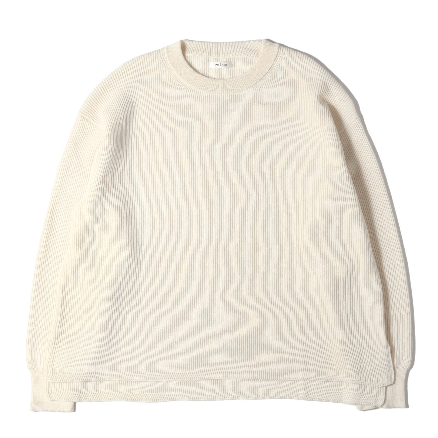 ハードツイスト ウール ニット セーター (HARD TWISTED WOOL RIB CREW)