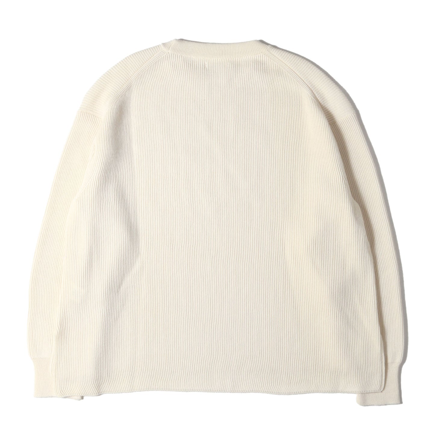 ハードツイスト ウール ニット セーター (HARD TWISTED WOOL RIB CREW)