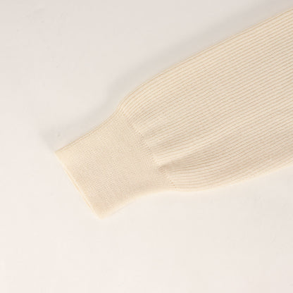 ハードツイスト ウール ニット セーター (HARD TWISTED WOOL RIB CREW)