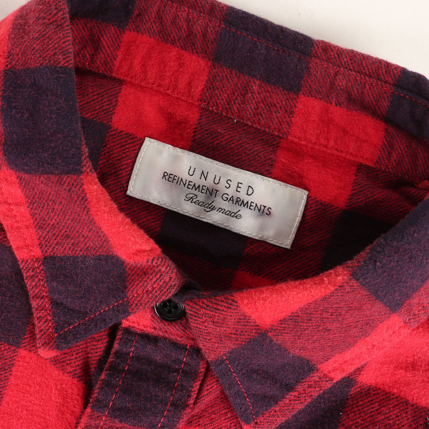 ブロックチェック フランネル ロング シャツ (block check nel shirt US1042)