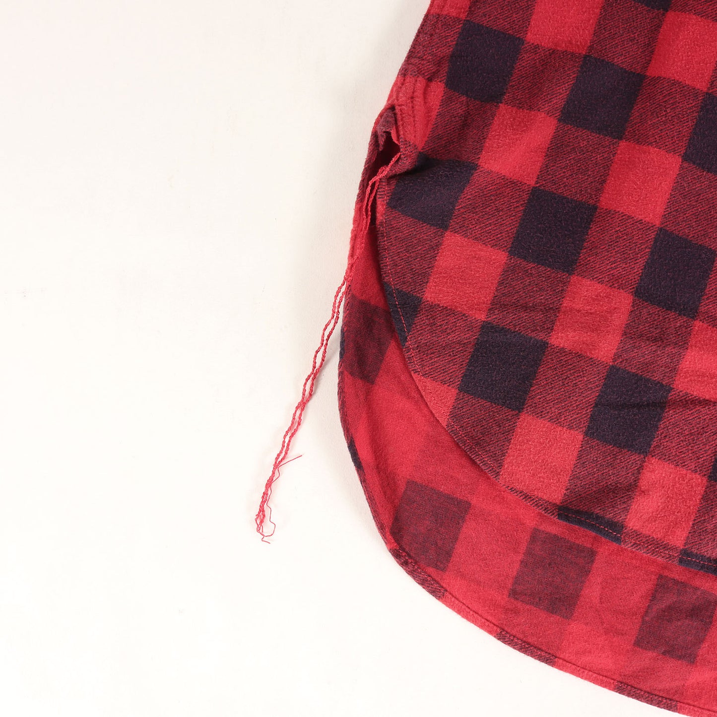 ブロックチェック フランネル ロング シャツ (block check nel shirt US1042)