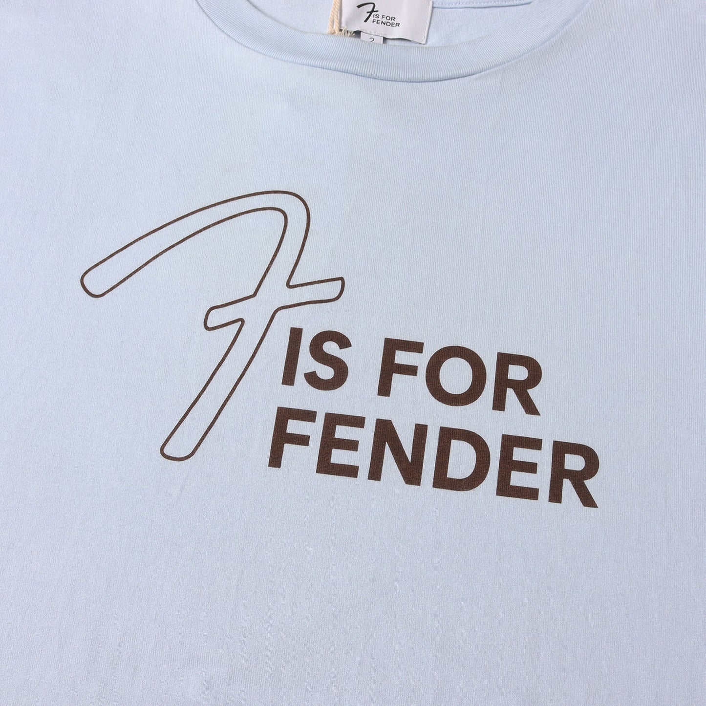 25SS ロゴ Tシャツ (F IS FOR FENDER TEE) / MADE IN JAPAN