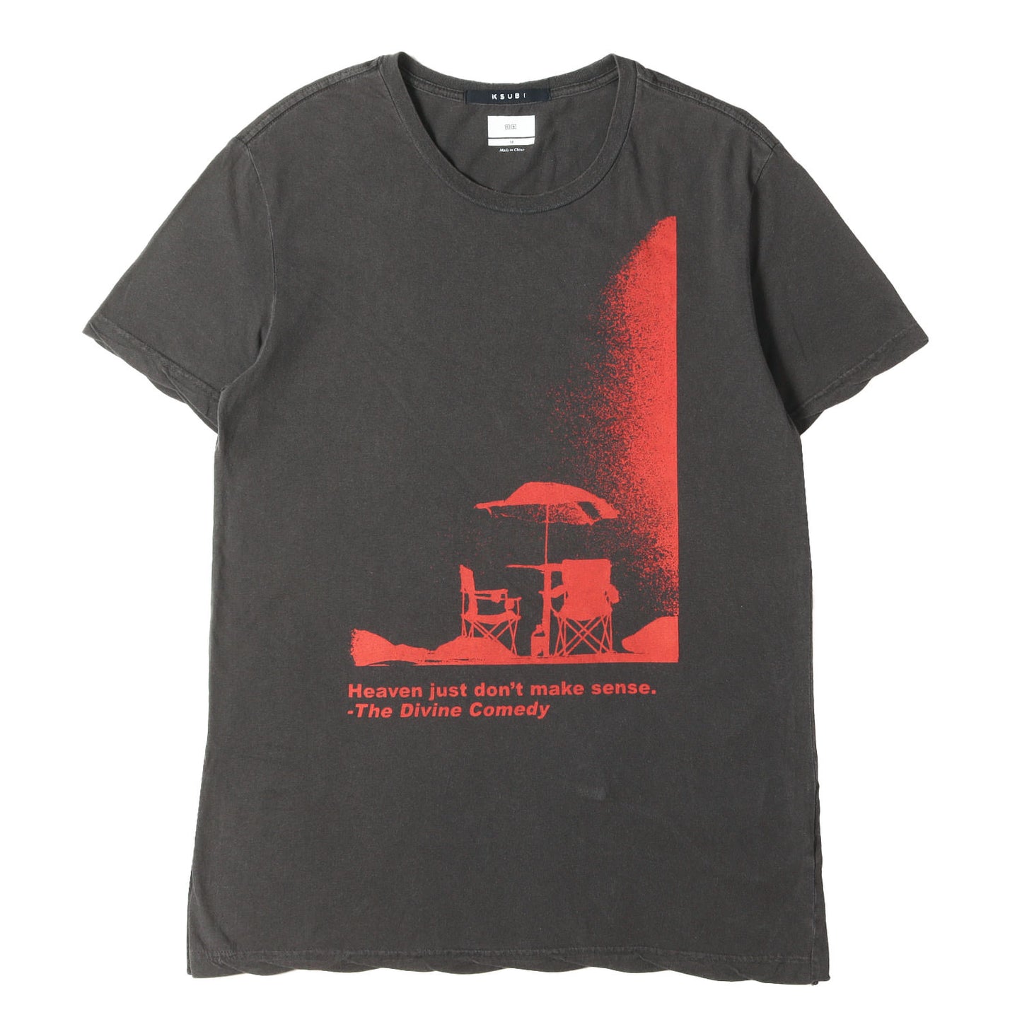 グラフィック ロゴ Tシャツ (DIVINE COMEDY SS TEE BACK TO BLACK)