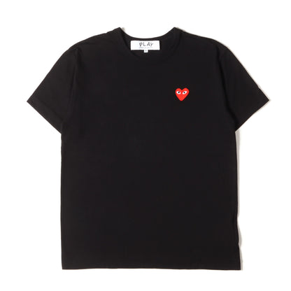 25AW ワンポイント ハート刺繍 Tシャツ (PLAY T-SHIRT RED HEART)