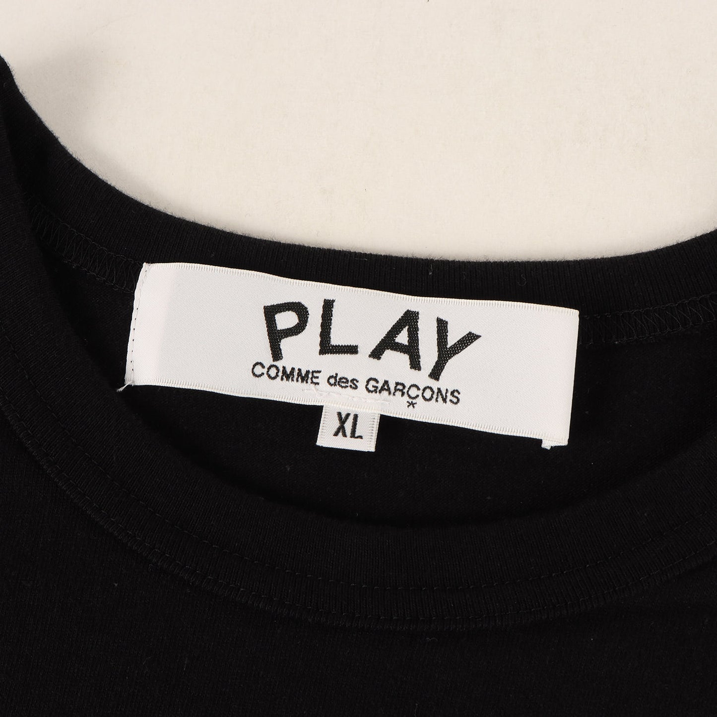 25AW ワンポイント ハート刺繍 Tシャツ (PLAY T-SHIRT RED HEART)