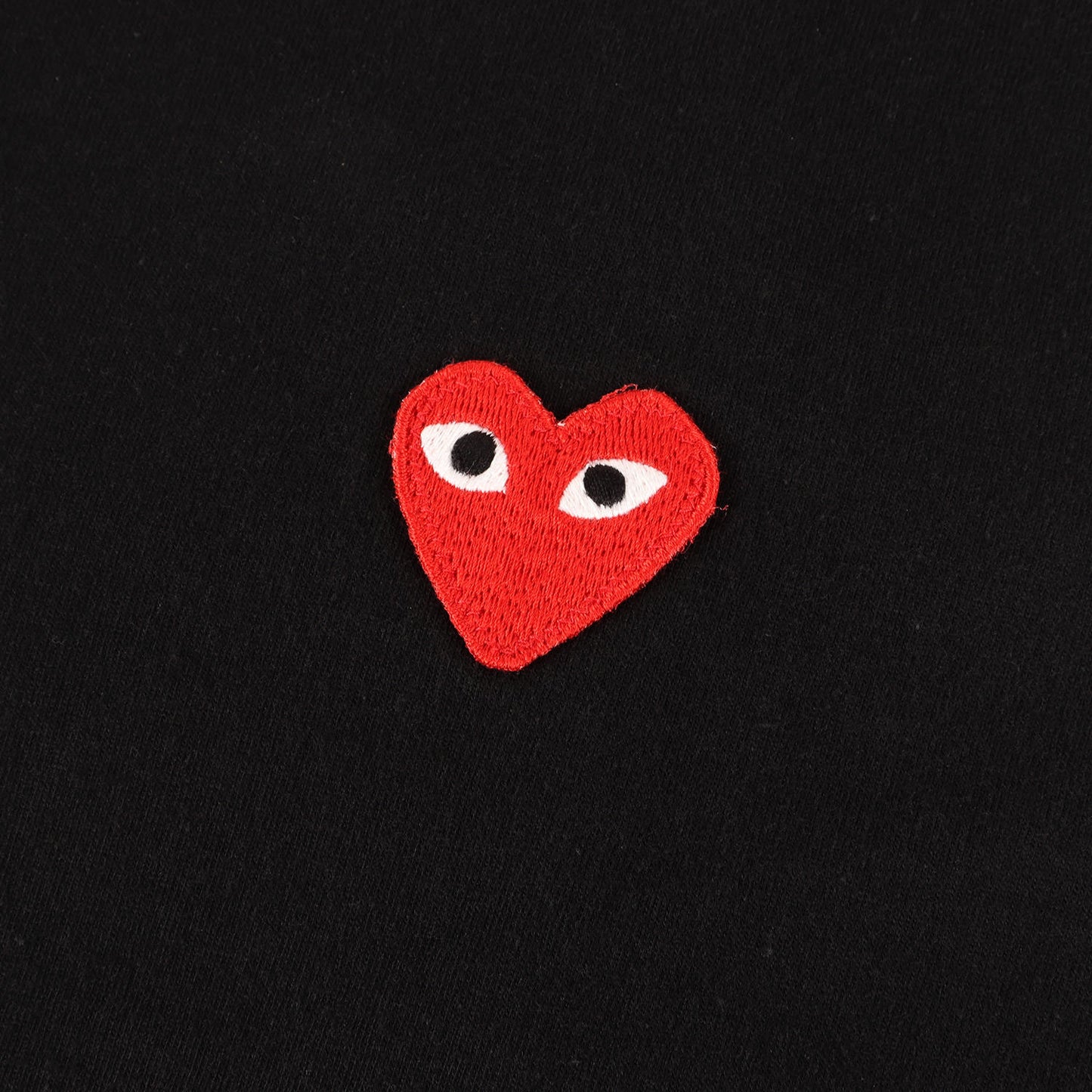 25AW ワンポイント ハート刺繍 Tシャツ (PLAY T-SHIRT RED HEART)