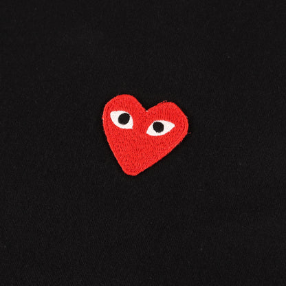 25AW ワンポイント ハート刺繍 Tシャツ (PLAY T-SHIRT RED HEART)