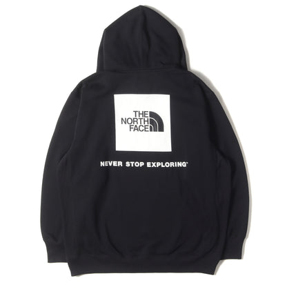 バックスクエア ロゴ スウェット パーカー (Back Square Logo Hoodie NT62040)