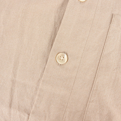 ウォッシュド加工 フィンクスツイル ビッグ シャツ (WASHED FINX TWILL BIG SHIRT A23SS02TN)
