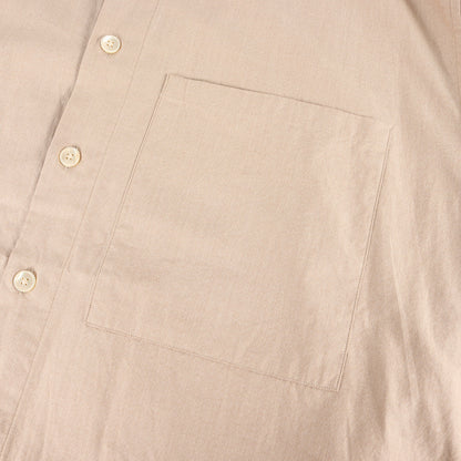 ウォッシュド加工 フィンクスツイル ビッグ シャツ (WASHED FINX TWILL BIG SHIRT A23SS02TN)