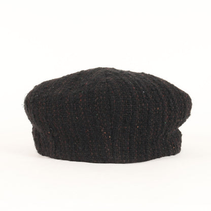 ネップ混 ツイード キャスケット