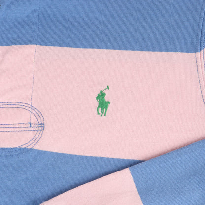 現行タグ ポニー刺繍 ワイドボーダー ラガーシャツ / CLASSIC FIT
