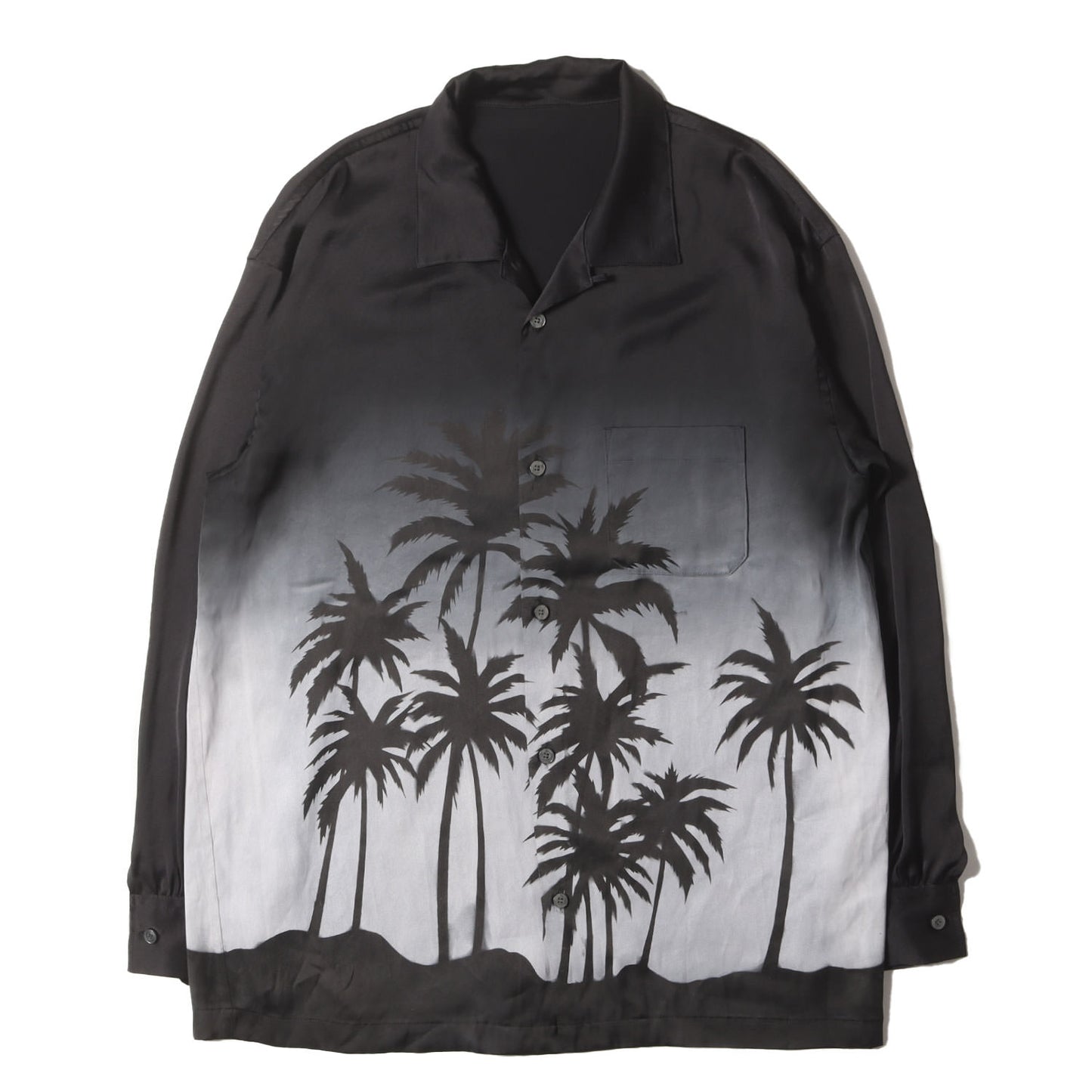 22SS オープンカラー グラフィック シャツ (Hand Draw Aloha L/S SHIRTS) / ISAMU KATAYAMA