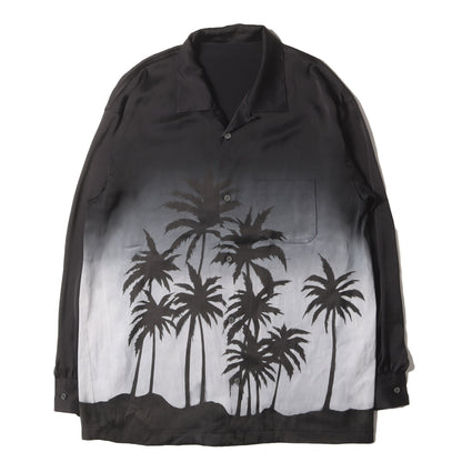 22SS オープンカラー グラフィック シャツ (Hand Draw Aloha L/S SHIRTS) / ISAMU KATAYAMA