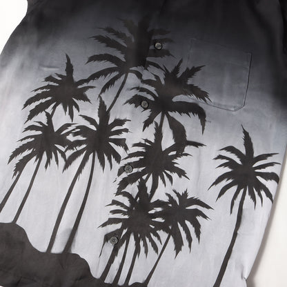 22SS オープンカラー グラフィック シャツ (Hand Draw Aloha L/S SHIRTS) / ISAMU KATAYAMA