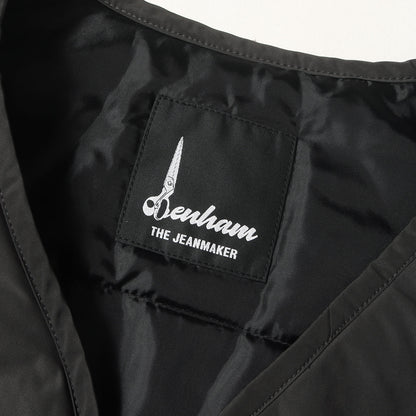 ワンポイント ロゴ ジップアップ パテッド ベスト (TECK VEST 27191-1-20809)