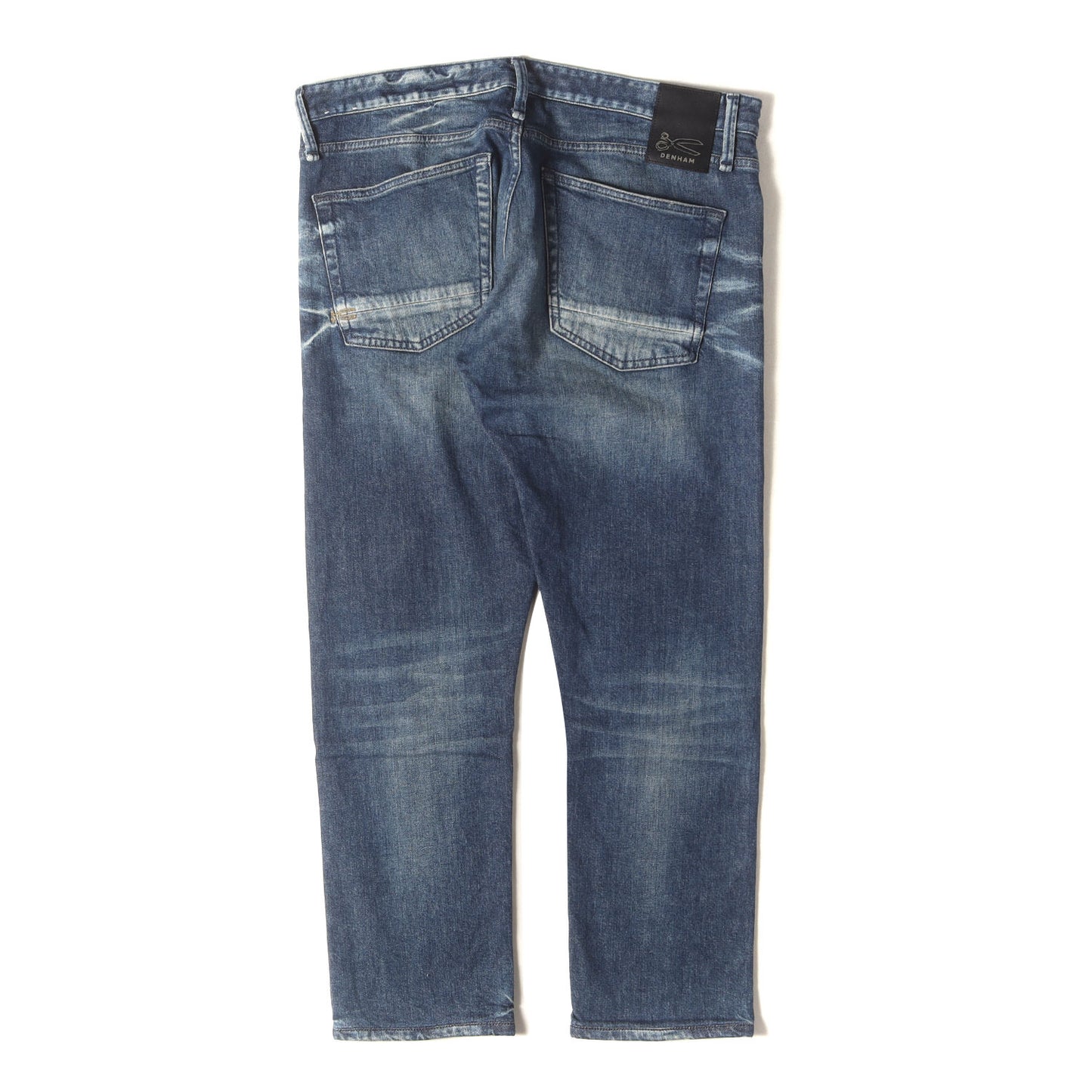 ヴィンテージ加工 テーパード ストレッチ デニム パンツ (RAZOR 01-20-01-11-029) / SLIM FIT