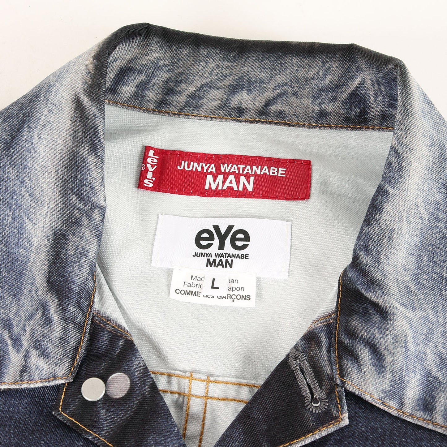 25SS × Levi's × BerBerJin 転写プリント ナイロン トラッカー ジャケット (WO-J910) / 2nd