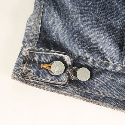 25SS × Levi's × BerBerJin 転写プリント ナイロン トラッカー ジャケット (WO-J910) / 2nd