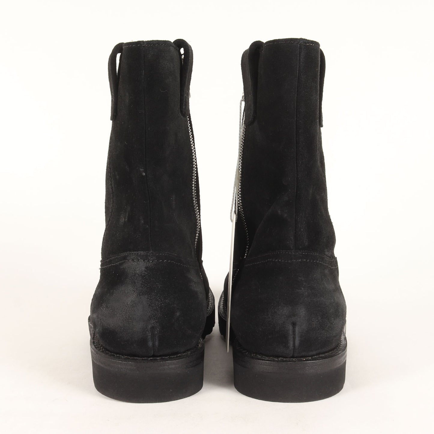 24AW インサイドジップ スウェード ワーク ブーツ (WORKER ZIP UP BOOTS COW LEATHER NN-F4503)