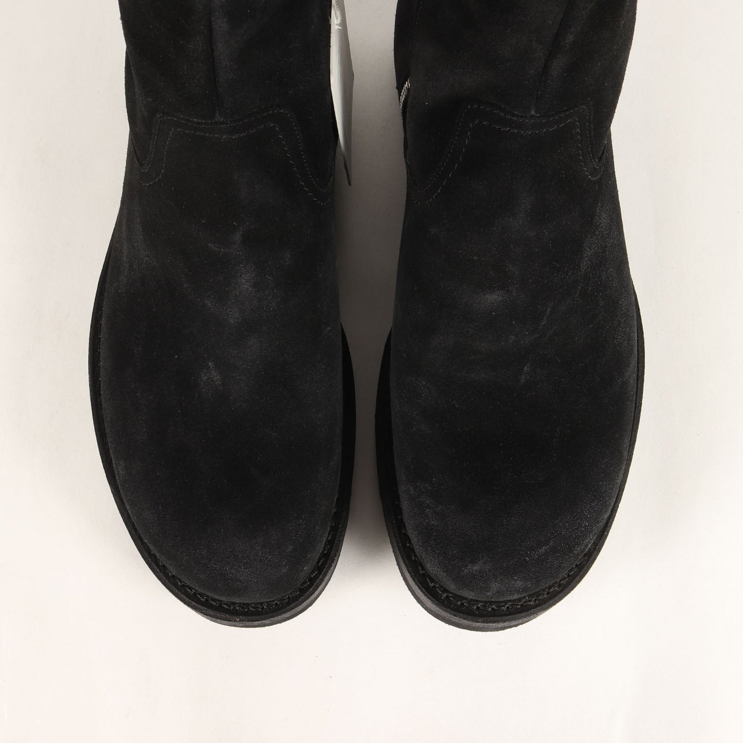 24AW インサイドジップ スウェード ワーク ブーツ (WORKER ZIP UP BOOTS COW LEATHER NN-F4503)