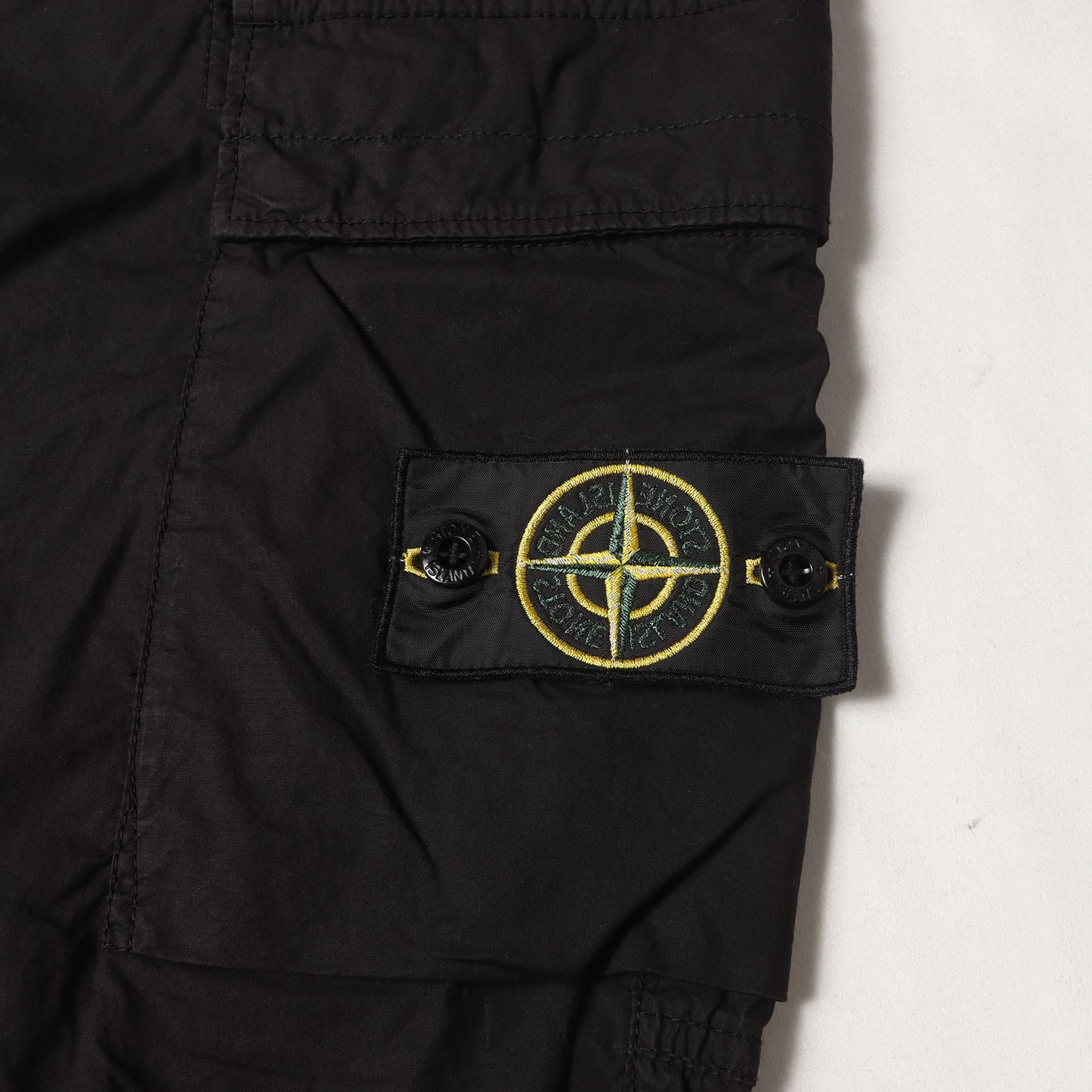 24SS ガーメントダイ ストレッチ テーパード カーゴパンツ (STRETCH COTTON TELA PARACADUTE GARMENT DYED 801531303)