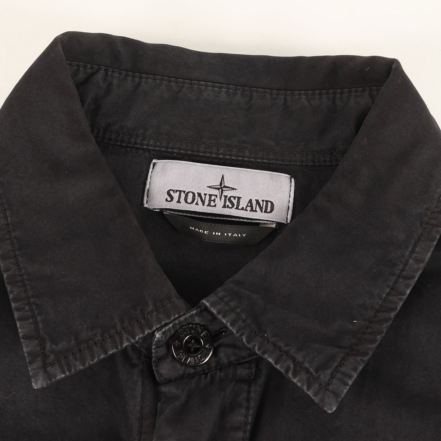 23AW コンパスワッペン ガーメントダイ シャツ (OVER SHIRT 7915112WN)