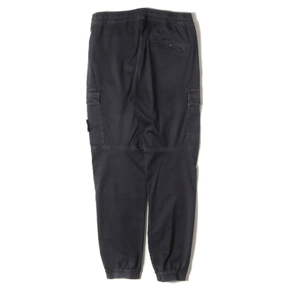 23AW コンパスパッチ ガーメントダイ加工 ストレッチ テーパード カーゴパンツ (COMPASS PATCH LOGO CARGO TROUSERS 7915313L1)