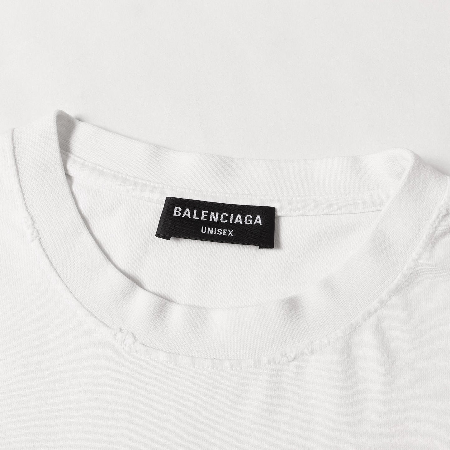 22AW ダメージ加工 シグネチャー ロゴ Tシャツ