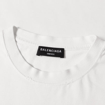22AW ダメージ加工 シグネチャー ロゴ Tシャツ