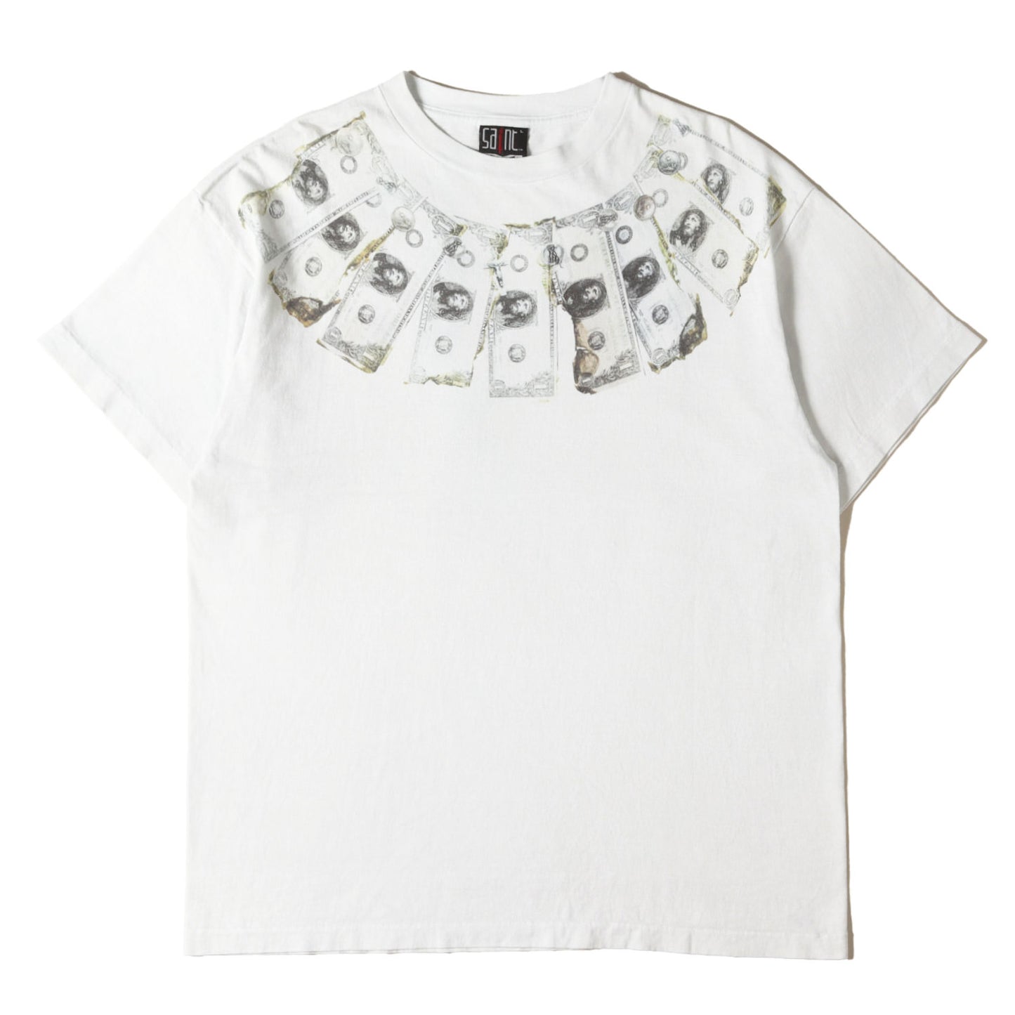 24SS ヴィンテージ加工 グラフィック Tシャツ (SS TEE MONEY)