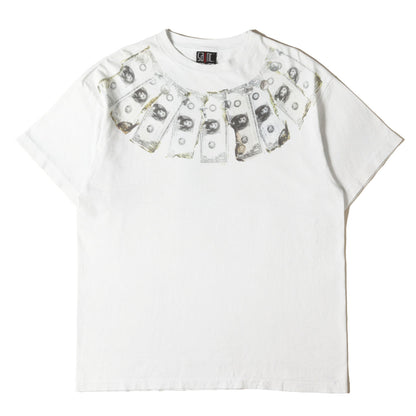 24SS ヴィンテージ加工 グラフィック Tシャツ (SS TEE MONEY)