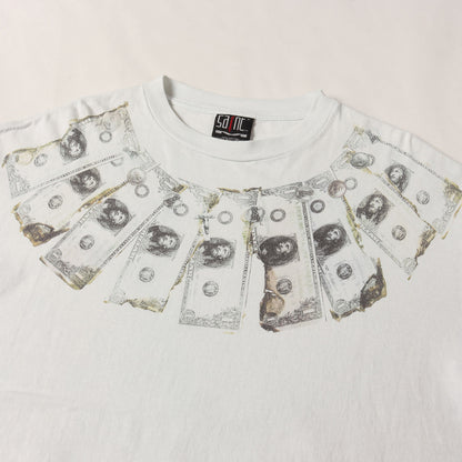 24SS ヴィンテージ加工 グラフィック Tシャツ (SS TEE MONEY)