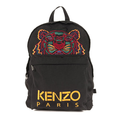 タイガー ロゴ 刺繍 ポリナイロン キャンバス リュック (Tiger Canvas backpack F855SF300F20)