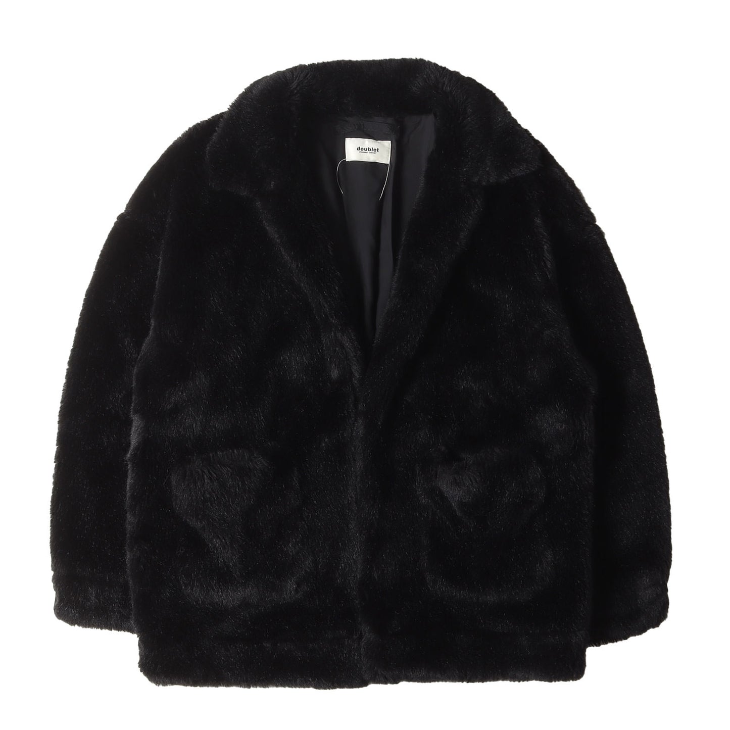 ハンドペイント フェイクファー ジャケット (HAND-PEINTED FUR JACKET)