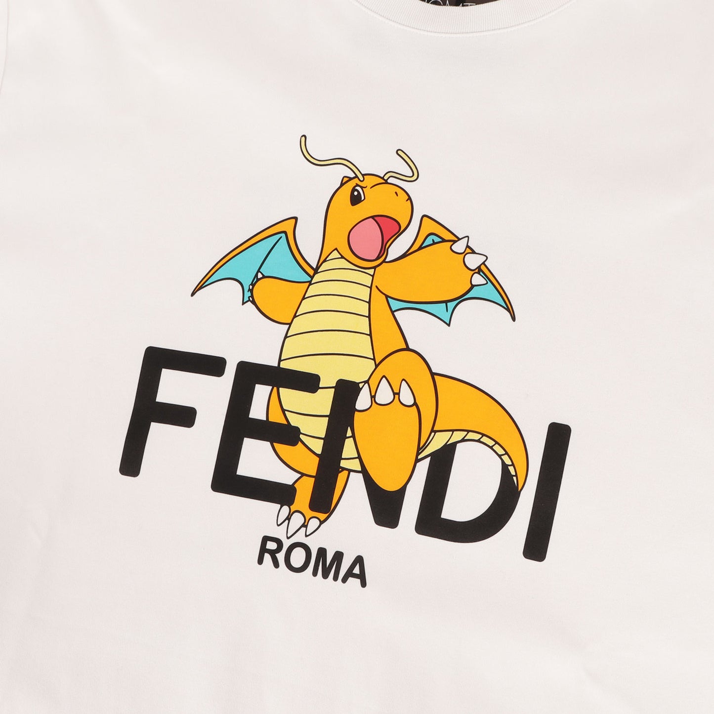 24SS × fragment design × POKEMON カイリュー Tシャツ (FY1144 AQJL)