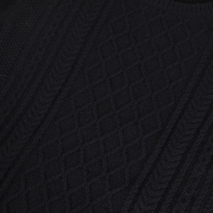 ケーブル ウール ニット セーター / YARN FROM ITALY