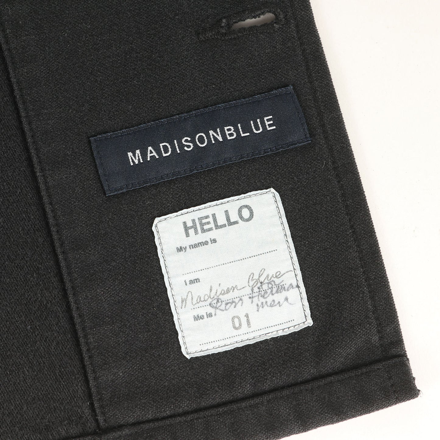 × Ron Herman バックサテン ミリタリー シャツ ジャケット (MILITARY JACKET LBS MB201-1056RHM)