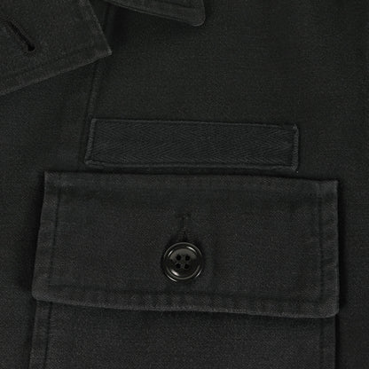 × Ron Herman バックサテン ミリタリー シャツ ジャケット (MILITARY JACKET LBS MB201-1056RHM)